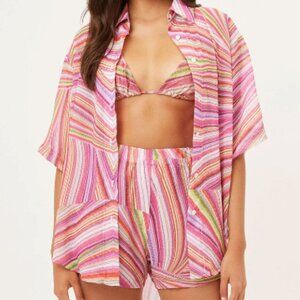 Fifi Sustainable Button up and Silky Boxers